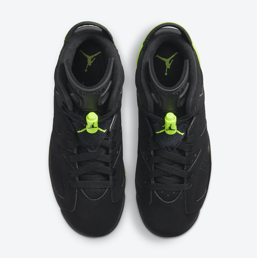 Air Jordan 6 Electric Green Kids 384665-003