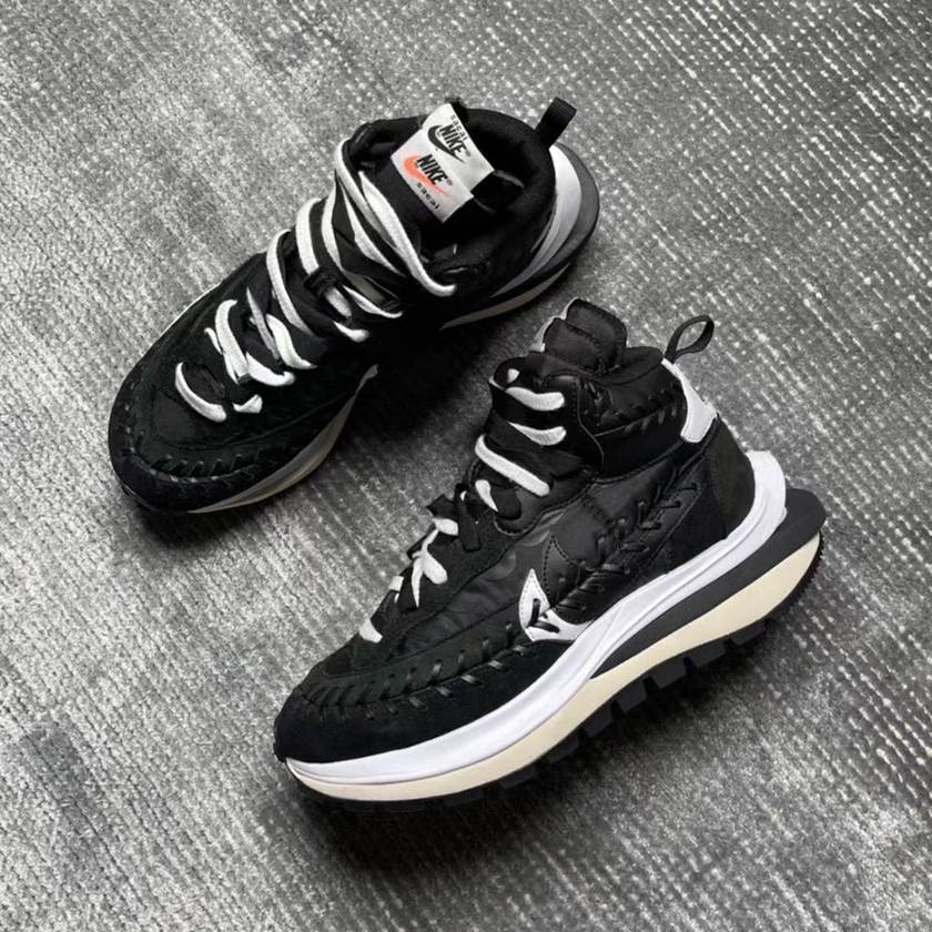 sacai,Nike,Jean Paul Gaultier  熟悉的唐老鸭后跟!sacai x Nike 三方联名最新实物曝光!