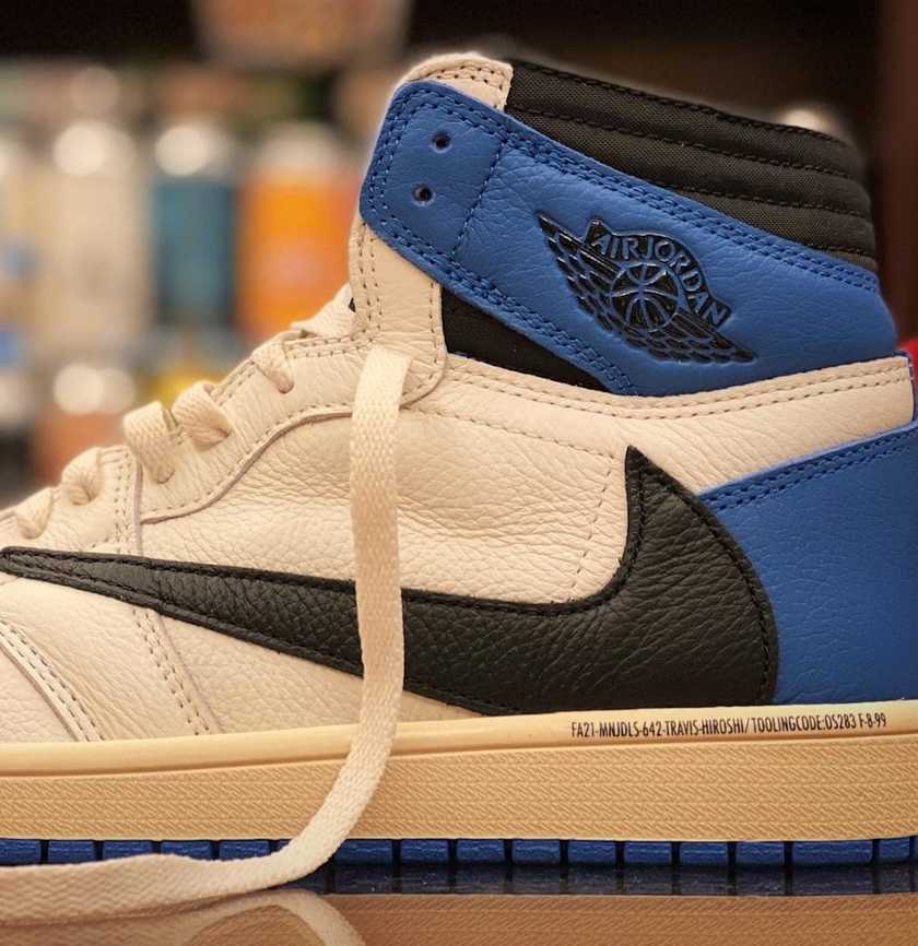 Fragment Travis Scott Air Jordan 1 Release Date