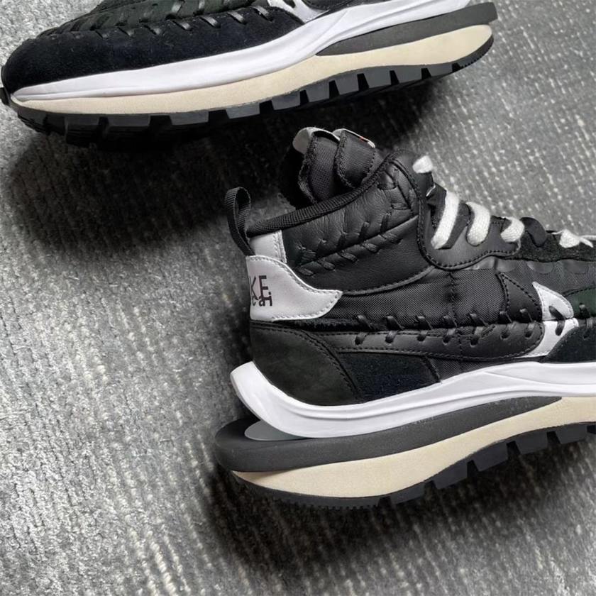 sacai,Nike,Jean Paul Gaultier  熟悉的唐老鸭后跟!sacai x Nike 三方联名最新实物曝光!