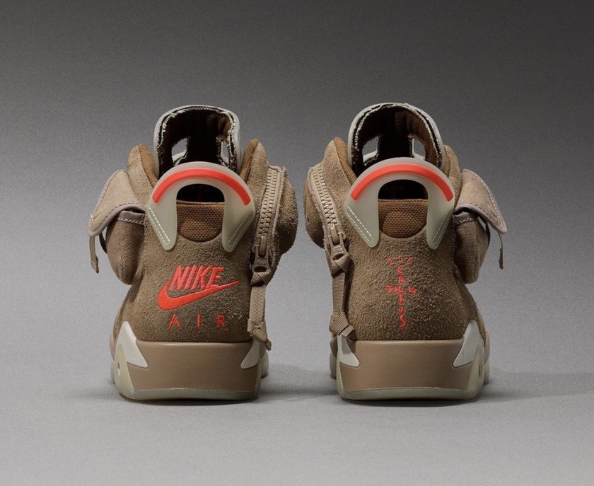 Travis Scott x Air Jordan 6 British Khaki DH0690-200åå:registered:æ¥æ