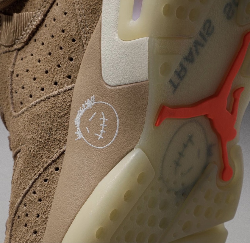 Travis Scott x Air Jordan 6 British Khaki DH0690-200åå:registered:æ¥æ