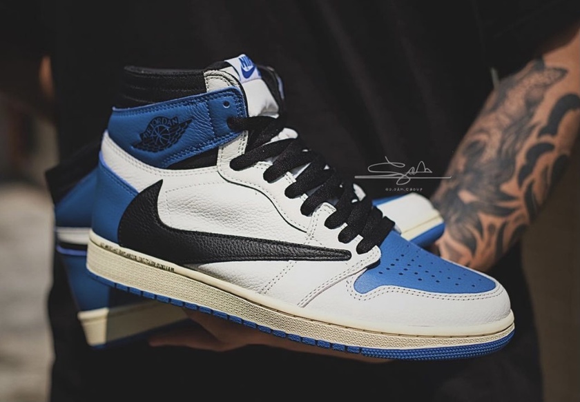 Travis Scott x Fragment x Air Jordan 1Ã¥ÂÂÃ¥Â:registered:Ã¦ÂÂ¥Ã¦ÂÂ