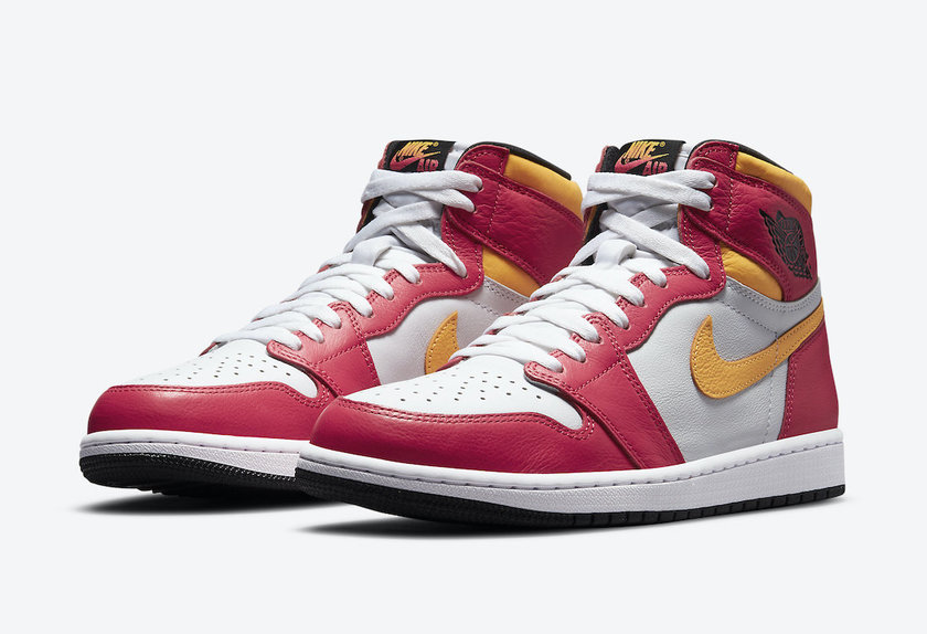 air jordan 1 high og"light fusion red"官图释出,大家又有全新的 aj