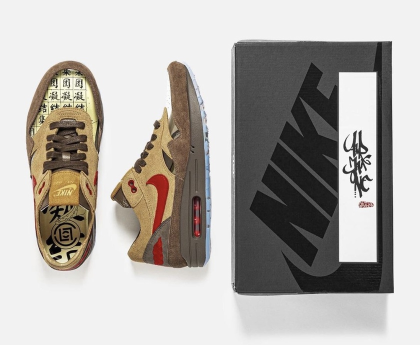 Clot Nike Air Max 1 KOD CHAåå:registered:æ¥æ