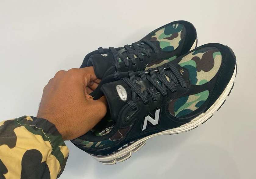 Bape New Balance 2002R绿è²å叿¥æ