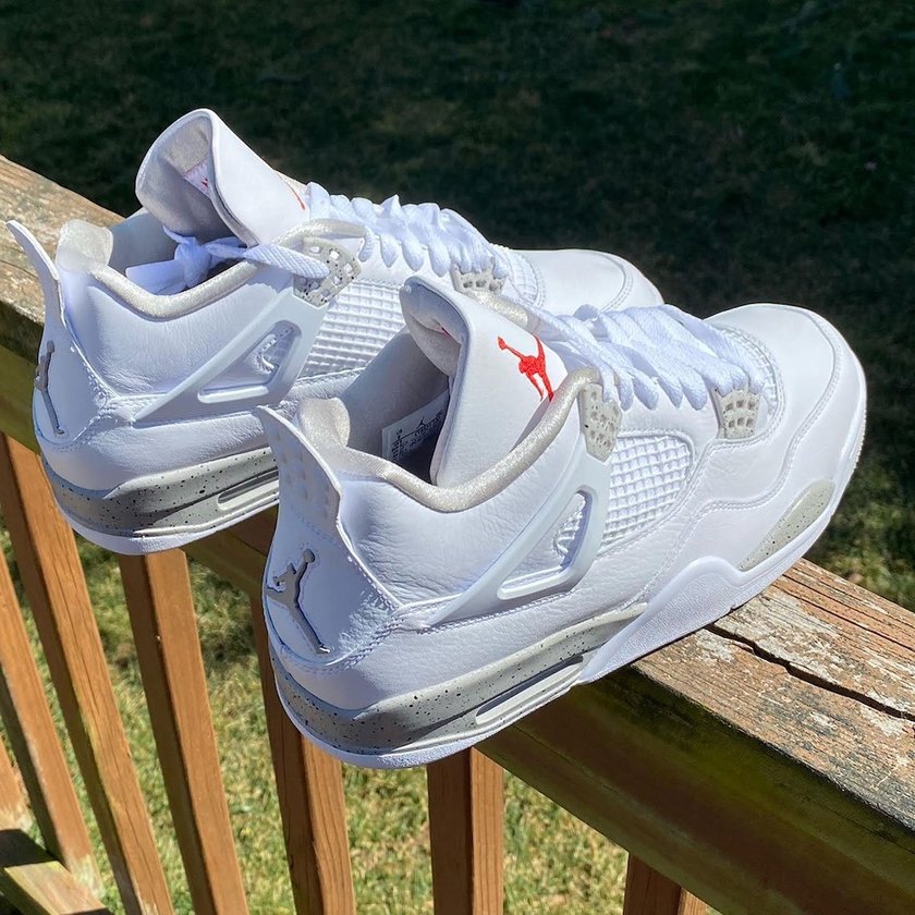 Air Jordan 4 Techç°è²ç½è²Oreo CT8527-100åå:registered:æ¥æ