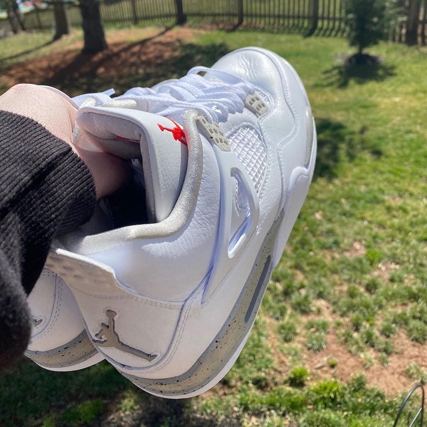 Air Jordan 4 Techç°è²ç½è²Oreo CT8527-100åå:registered:æ¥æ