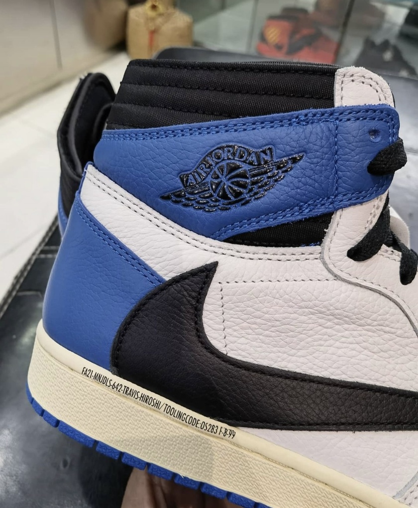 Travis Scott Fragment Air Jordan 1 High OG Military Blueåå:registered:æ¥æ