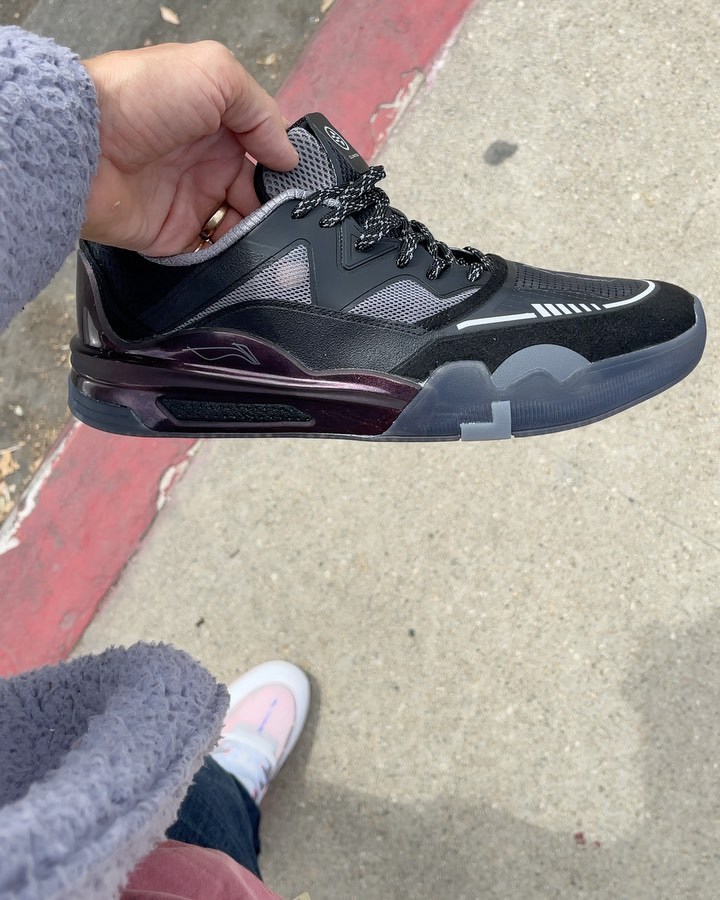 滑板鞋,李宁  神秘李宁签名滑板鞋曝光！蝉翼 + 䨻，配置够高啊！