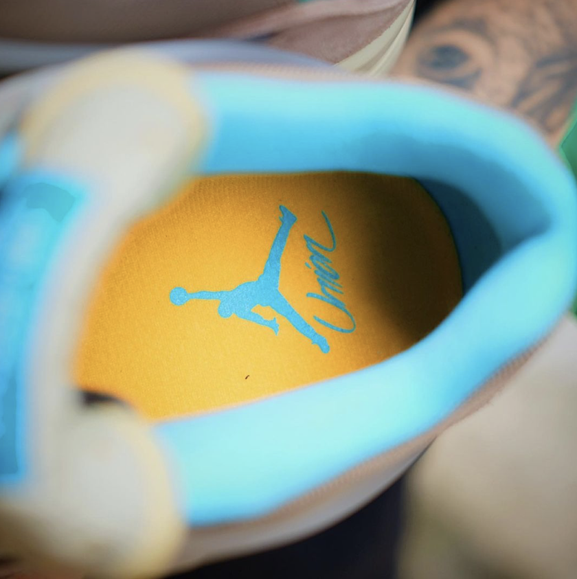 Union x Air Jordan 4 Taupe Haze DJ5718-242åå:registered:æ¥æå:registered:ä»·