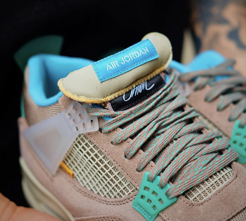 Union x Air Jordan 4 Taupe Haze DJ5718-242åå:registered:æ¥æå:registered:ä»·