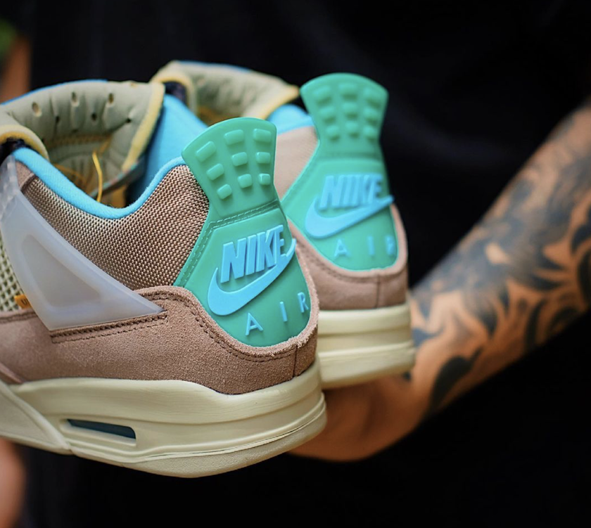 Union x Air Jordan 4 Taupe Haze DJ5718-242åå:registered:æ¥æå:registered:ä»·