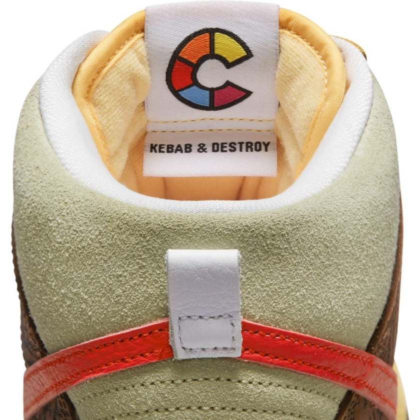 Color Skates Nike SB Dunk High Kebab and Destroy Release Date