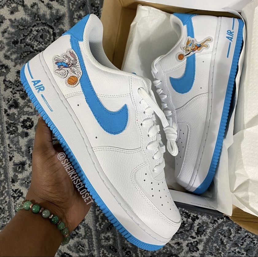 Space Jam Nike Air Force 1 Low Hare Bugs Lola Bunny Release Date