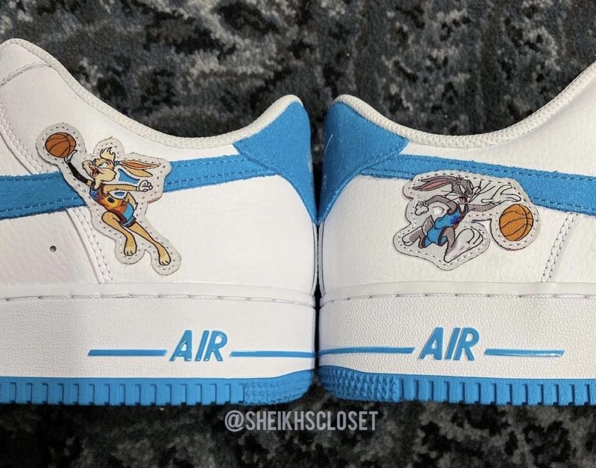 Space Jam Nike Air Force 1 Low Hare Bugs Lola Bunny