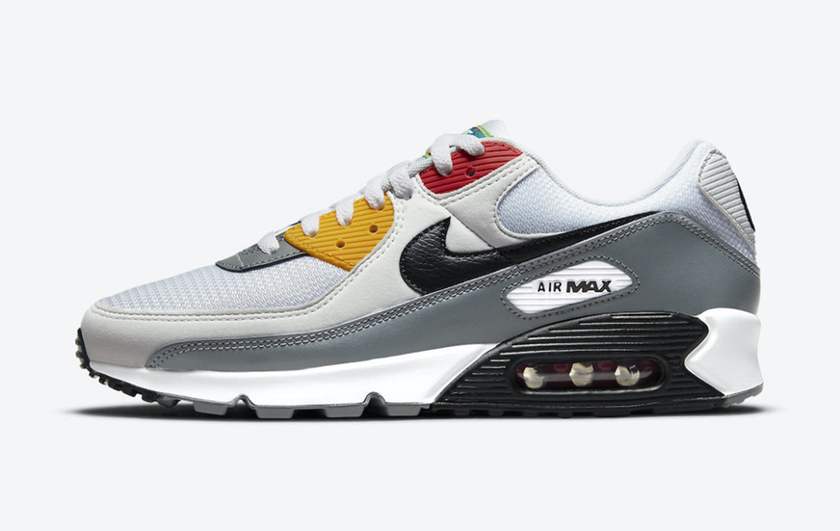 据悉这双全新配色的 nike air max 90 "peace,love,swoosh" 会在今年