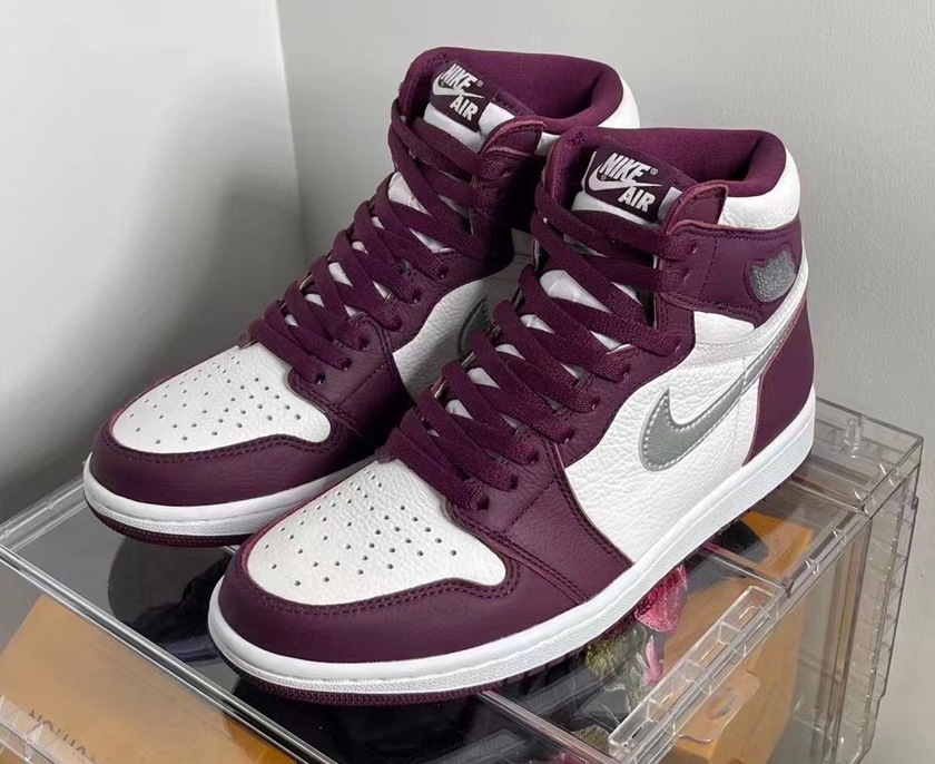 全新Air Jordan 1 High OG “Bordeaux” 实物曝光！ | 当客|球鞋资讯