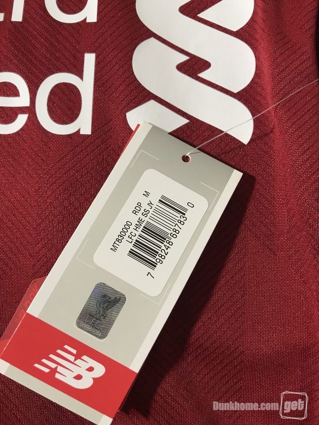 MT830000,新百伦 18-19赛季主场利物浦球衣