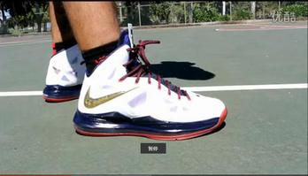 广告：Nike LeBron X (10) Performance Review