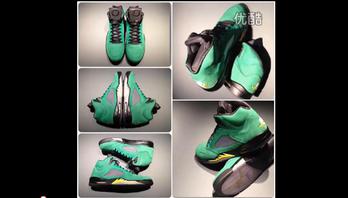 Air Jordan 5 ＂Oregon Ducks＂ 360 度全方位展现