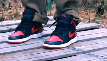 Air Jordan 1 ＂Bred＂ 上脚视频欣赏