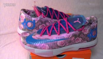 开箱测评：Nike KD6 Aunt Pearl 乳腺癌配色