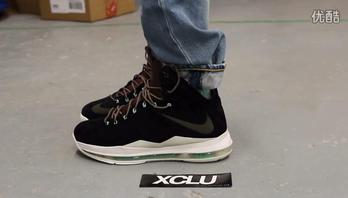 勒布朗10 EXT—Lebron X EXT QS“Black Mint”上脚赏析