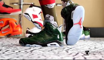 乔丹6—Air Jordan 6 “Champagne”上脚实拍