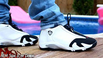 Air Jordan 14＂Black Toe＂ 实物赏析