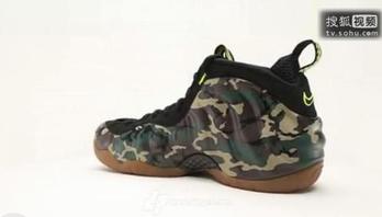 广告：Nike Air Foamposite Pro Army Camo