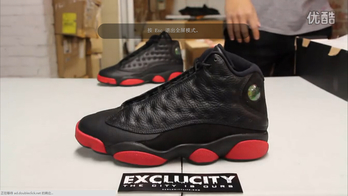 Air Jordan 13 黑/红全方位细节展示