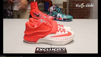 2014 nike basketball Christmas系列三鞋款实物——KD VII