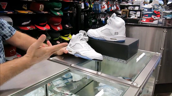 Air Jordan 5 白/金属银开箱