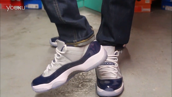 Air Jordan 11 Low 'Georgetown' 乔治城上脚效果一览