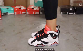 Air Jordan 7 Retro GG“Hot Lava”上脚效果一览