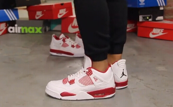 Air Jordan 4 Retro 'Alternate'  上脚预览