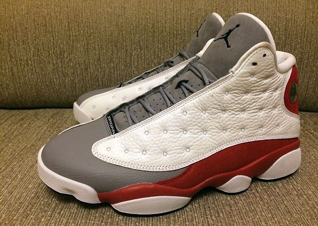 air jordan 13 retro "grey toe" 更多实物图赏