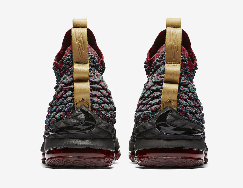 尽显詹皇霸气!nike lebron 15 骑士配色将于下周四发售!