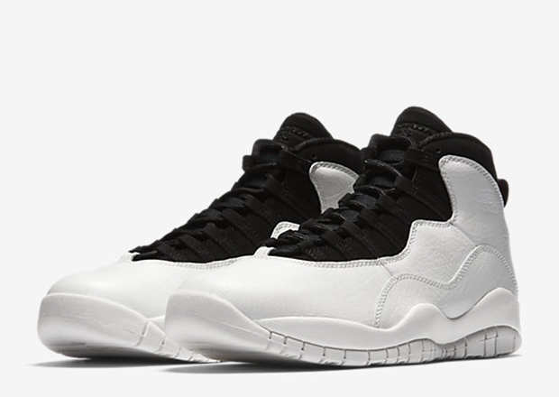 预售!air jordan 10 retro aj10 黑白熊猫 篮球鞋 310805-104