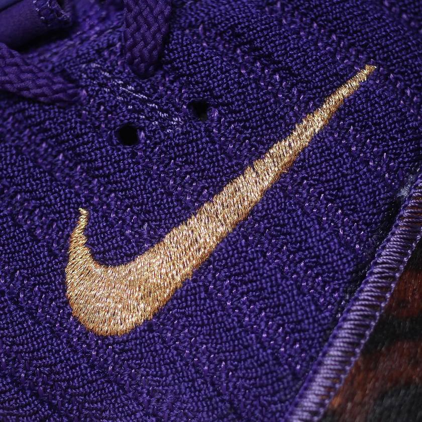 近赏丨湖人紫金配色 nike lebron 16 king court purple