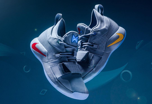 nike playstationxpg2.5 保羅喬治 聯名 電玩bq8388-100(2018.12.