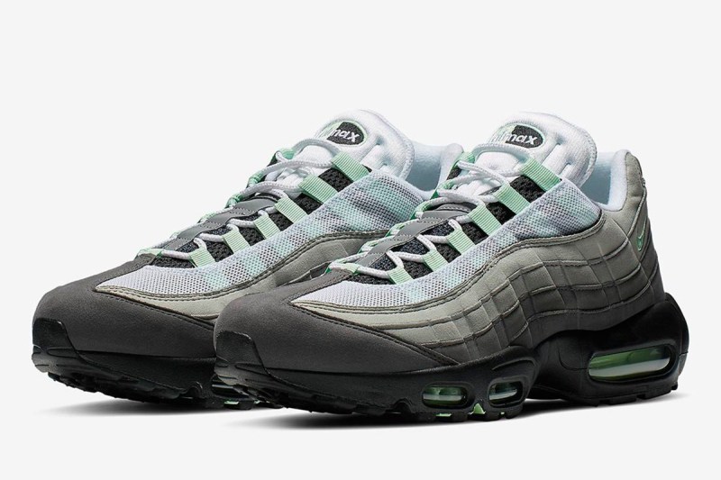 酷似元年neon配色全新airmax95mintrush正式登場