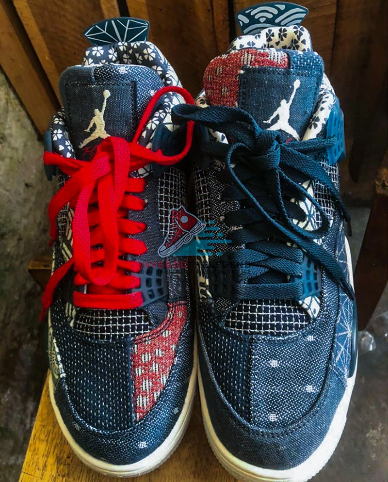 今秋重磅aj之一刺子绣aj4最新实物美照释出