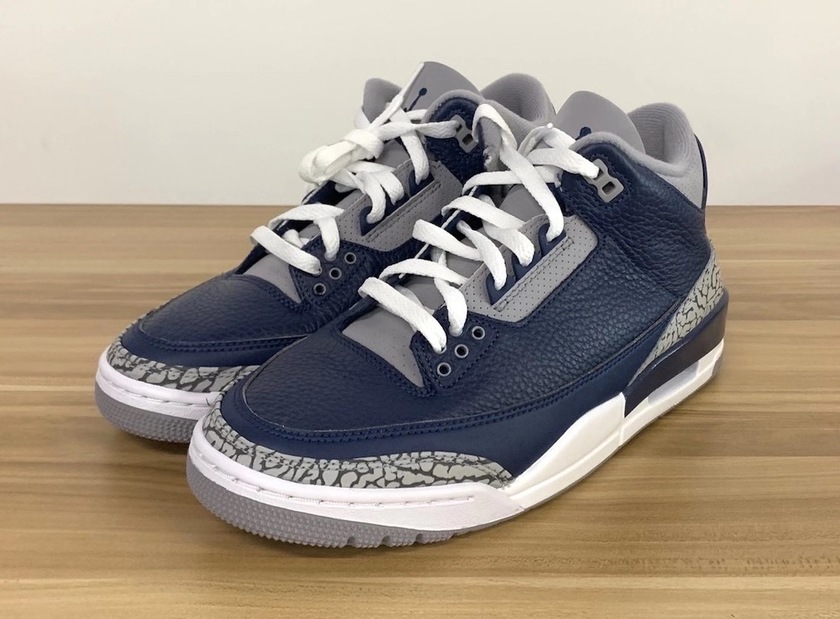 發售日期提前午夜藍airjordan3最新實物圖片曝光